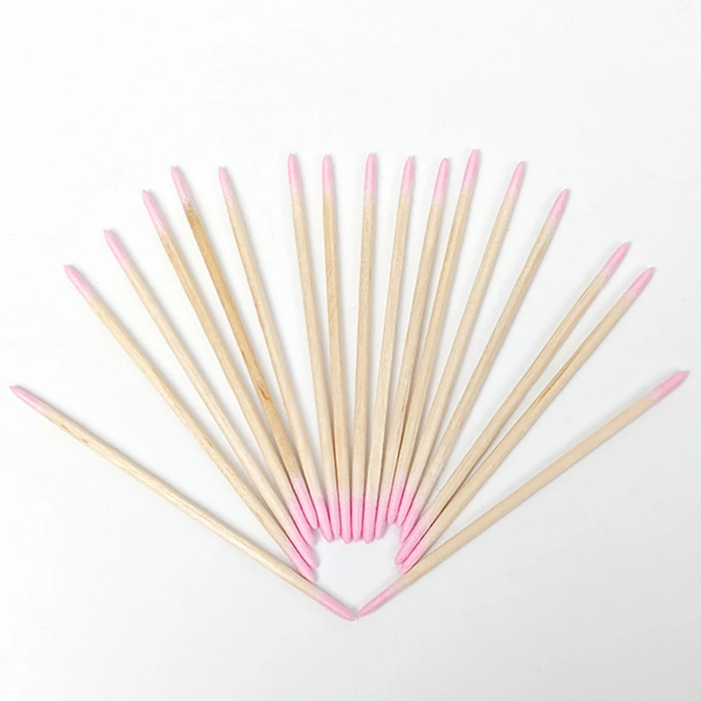 Cotonete 400 PÇS - Rosa Cabeça Dupla - 7 CM. - Imagem 20
