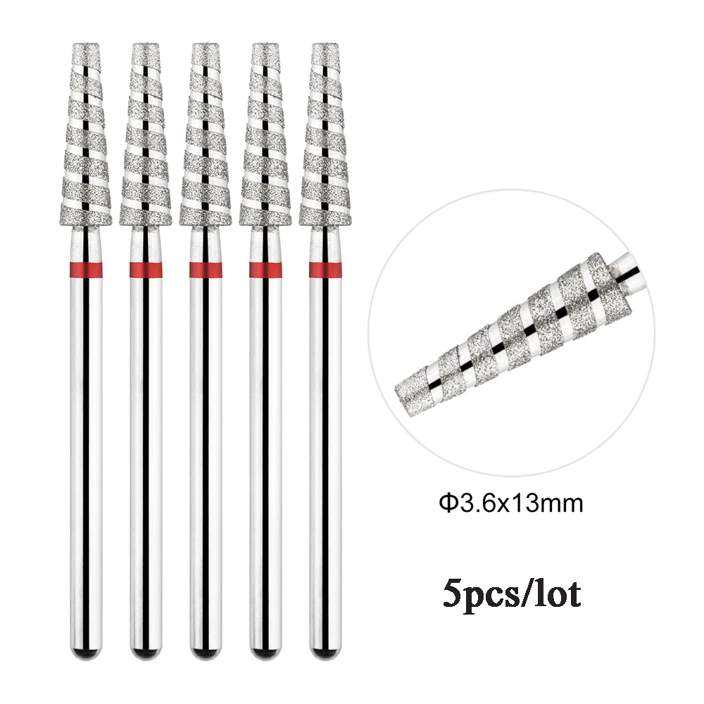 BrocasTP 5 PÇS Para Manicure - Brocas de Unhas. - Imagem 43
