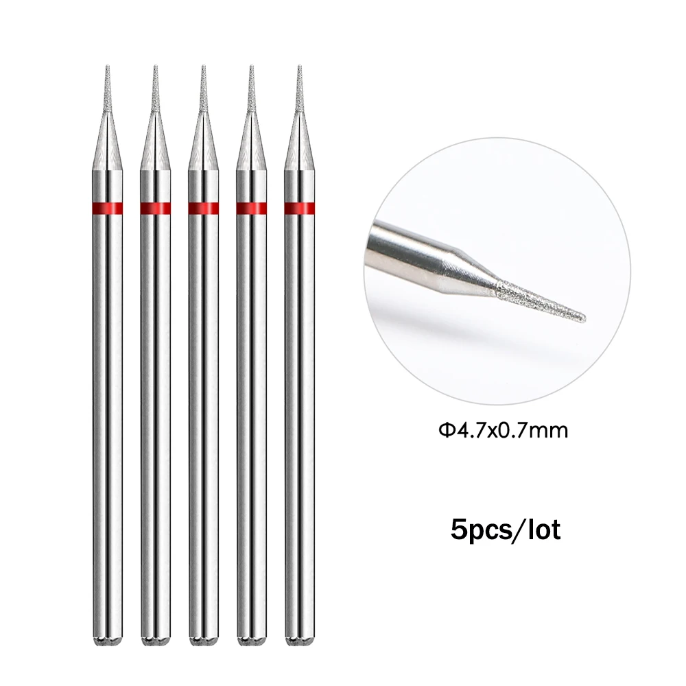 BrocasTP 5 PÇS Para Manicure - Brocas de Unhas. - Imagem 3