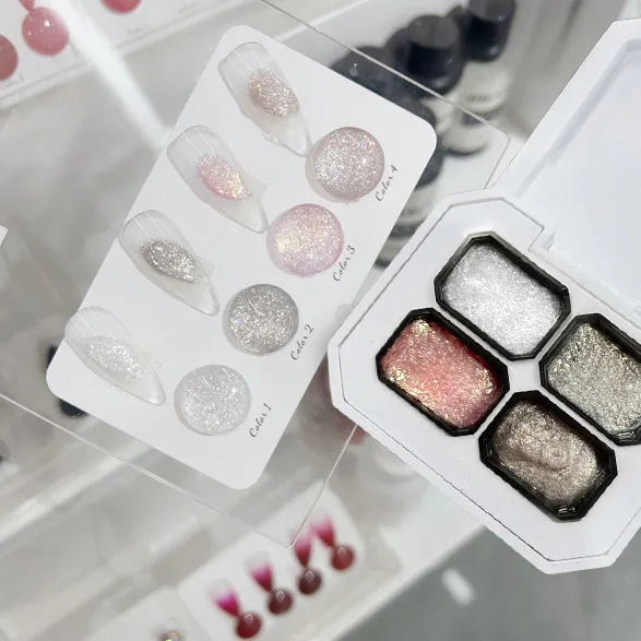 Estojo de Pintura Gel para Unha 4/6/9 - Cores Transferência Design UV. - Imagem 16
