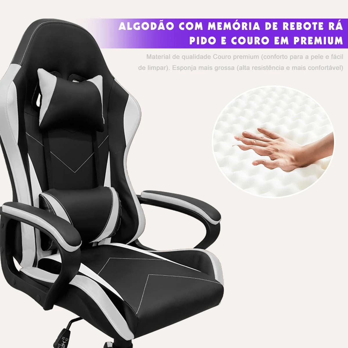 Cadeira de Escritório Python FLY - Cadeira Para E-Sports. - Imagem 11