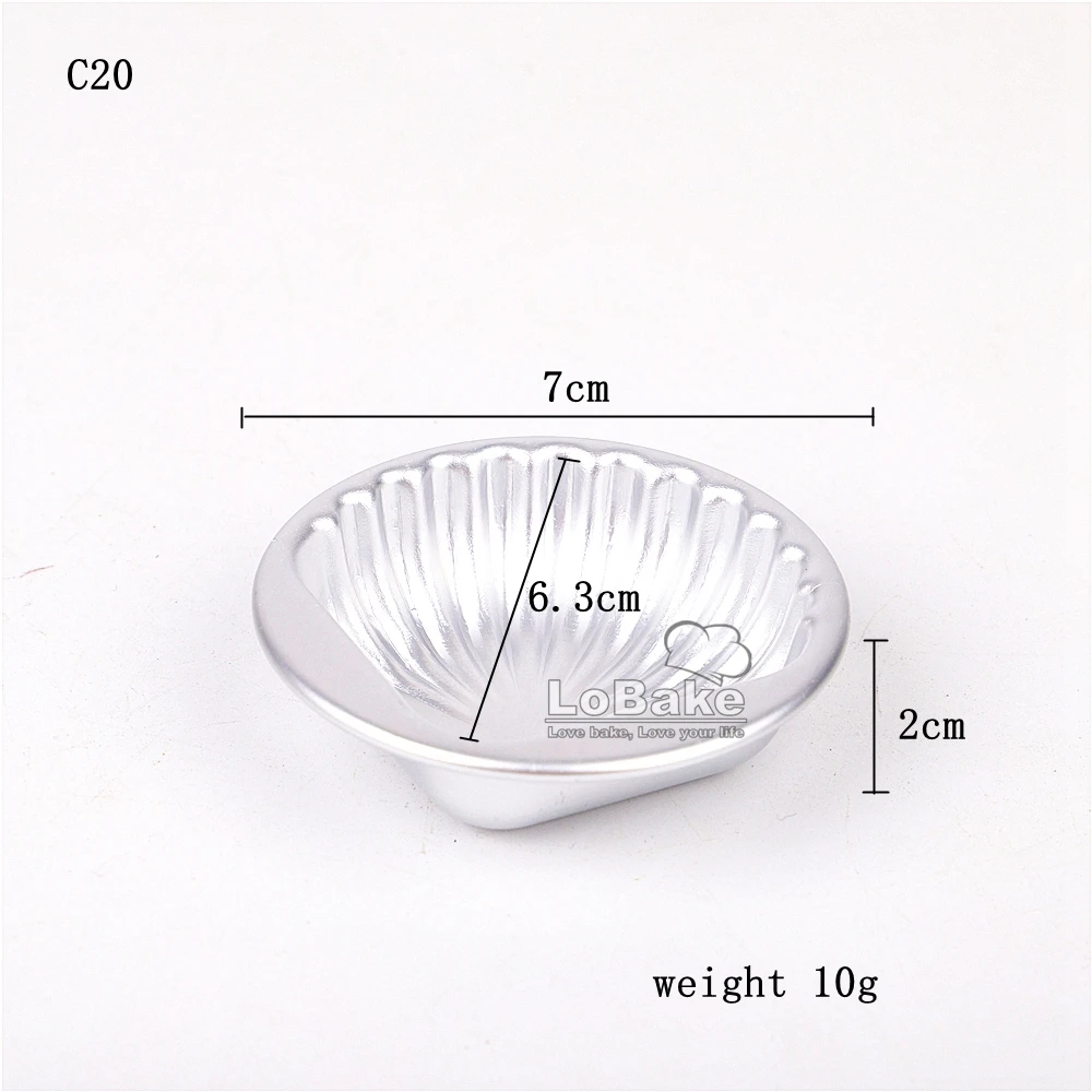 Formas Redondas Moldes de Tarta de Alumínio - 10 Pçs//Vários Design. - Imagem 18