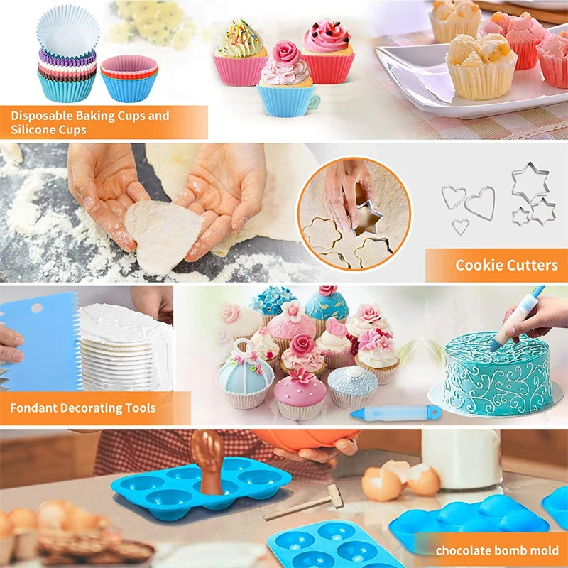 Decoração Para Bolo - Lmetjma 236 Pçs. - Imagem 4