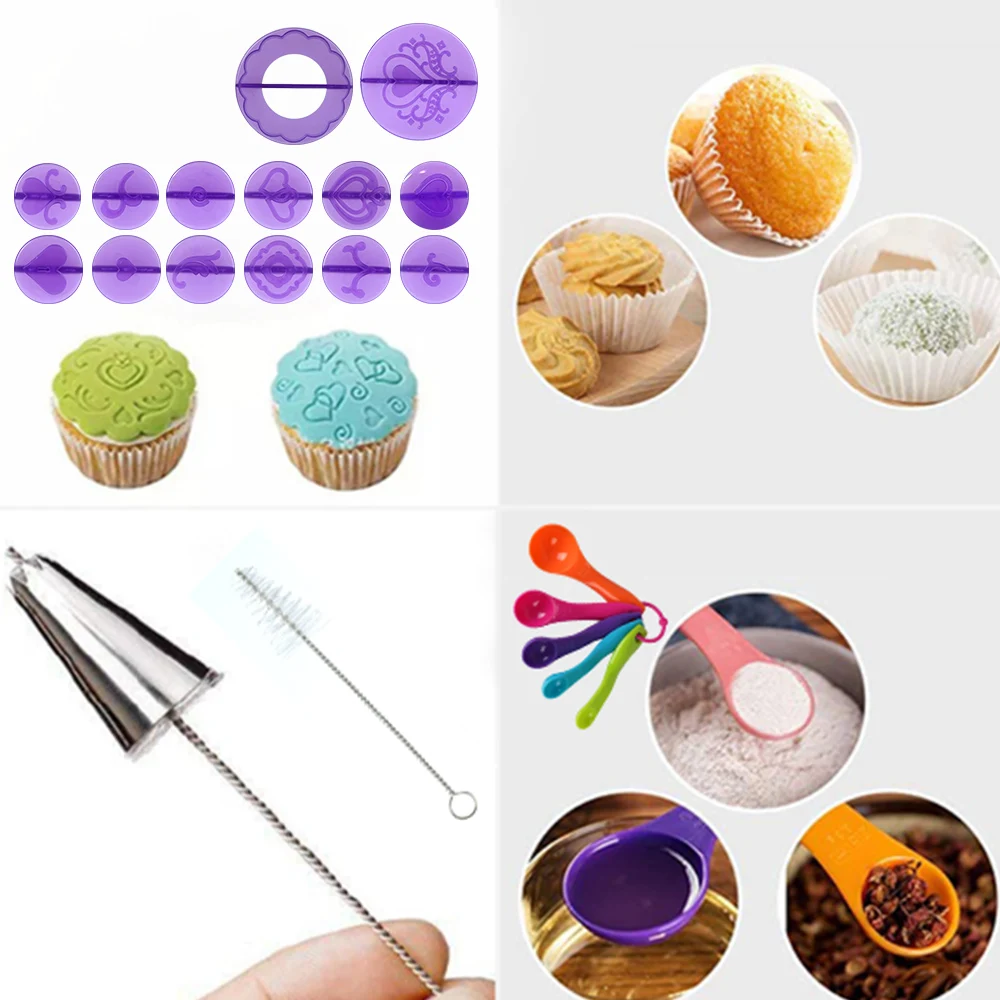 Kit Ferramentas Para Bolo Decoração/Pastelaria -137Pçs. - Imagem 8