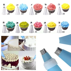 Kit Ferramentas Para Bolo Decoração/Pastelaria -137Pçs.