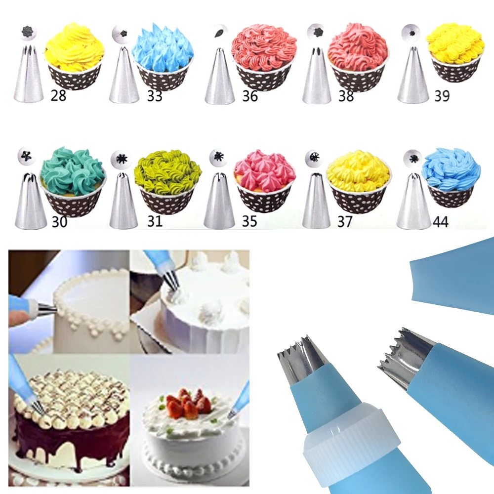 Kit Ferramentas Para Bolo Decoração/Pastelaria -137Pçs.