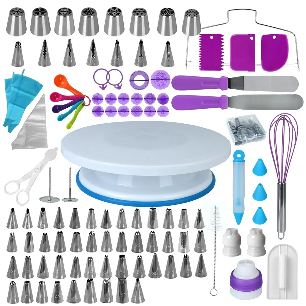 Kit Ferramentas Para Bolo Decoração/Pastelaria -137Pçs. - Imagem 10