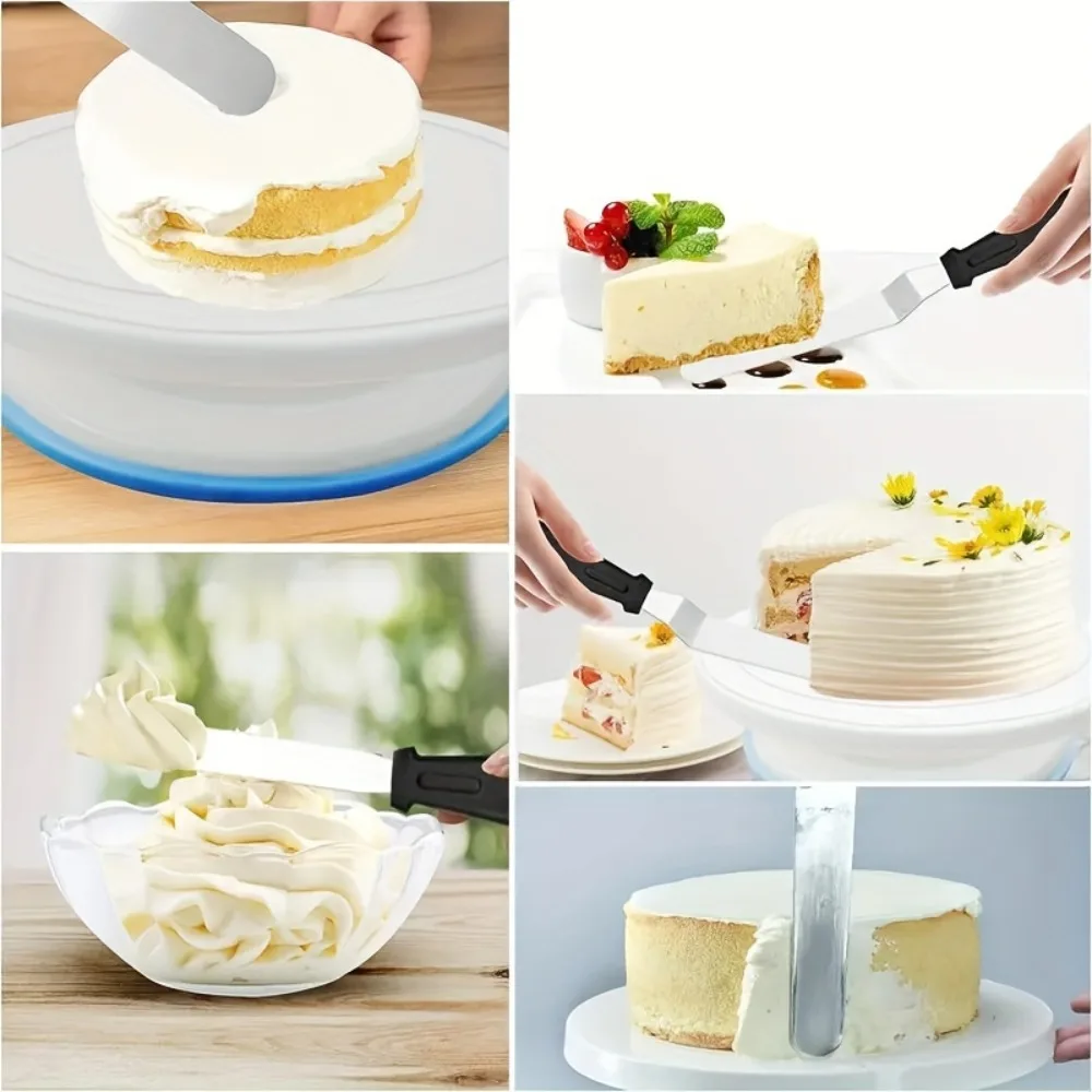 Conjunto de Decoração Para Bolo - Plataforma Giratória Antiderrapante/301 Pçs/. - Imagem 5
